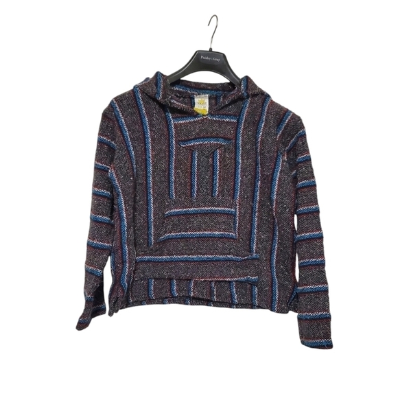 sunspecs Other - Sunspecs Boys Mexican Baja Hoodie Hoody Sweater Pullover Casual Stripe Size M